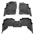 Nissan Pathfinder R51 2005–2014 Stingray 3D rubberen automatten (2005-2010, 3 stuks) foto 1