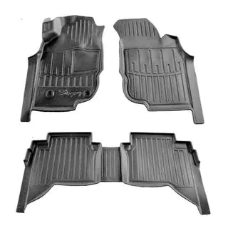 Stingray 3D rubberen vloermatten (Crew Cab, 5 stuks)