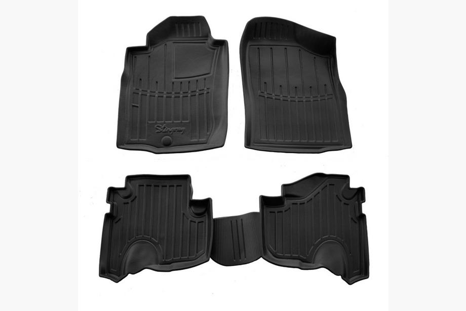 Toyota Land Cruiser 90 Prado 1996–2002 Stingray 3D rubber automatten voor interieur (4 stuks) Foto 1
