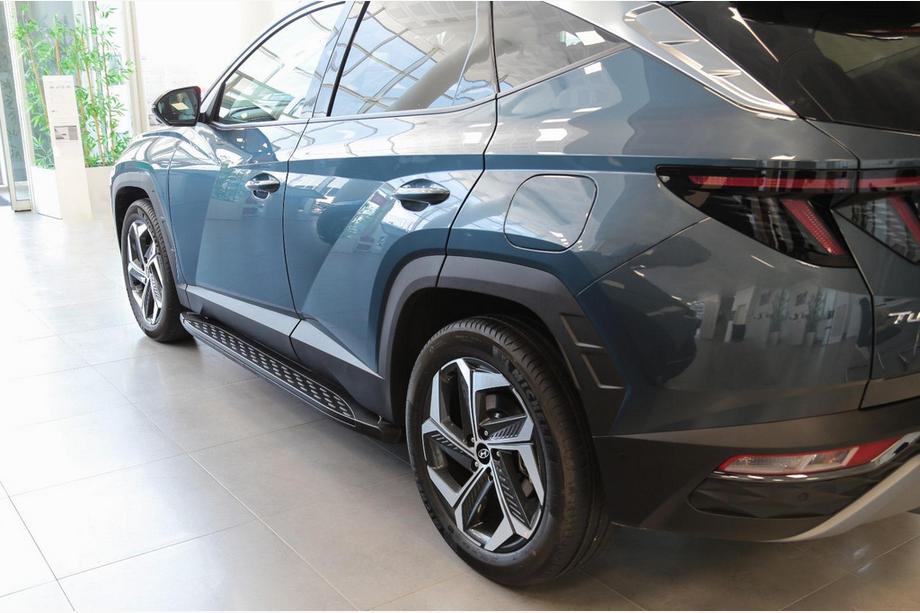 Hyundai Tucson NX4 2021– Sidesteps Shining Black (2 st., aluminium) Foto 8