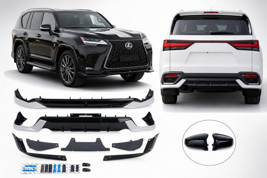 Lexus LX 500d/600 2022– Set opzetstukken voor F-Sport Foto 1