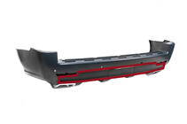 Range Rover III L322 2002–2012 Achterbumperdiffuser (Zwart, Autobiography) foto 4