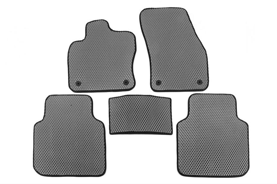 Volkswagen Tiguan 2016–2023 EVA automatten (Allspase, 2 rijen, grijs) Image