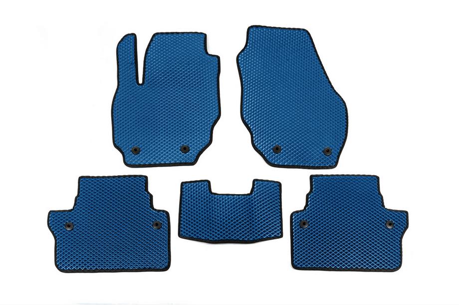Volvo XC70 2007–2013 EVA automatten (Blauw) Image