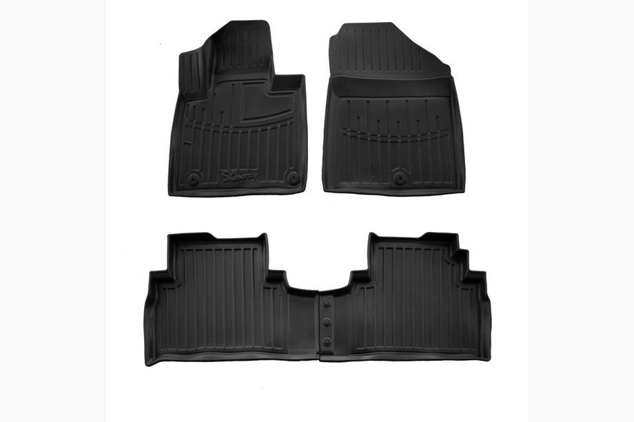 Kia Sorento III UM 2014–2020 Stingray 3D rubber automatten voor interieur (4 stuks) Image