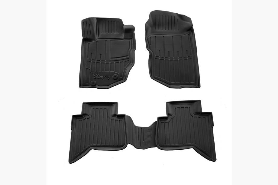 Mitsubishi L200 2024– Stingray 3D rubber automatten voor interieur (4 stuks) Image