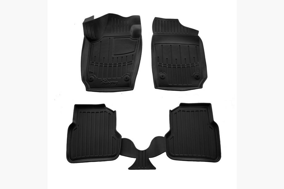 Seat Ibiza 2010–2017 Stingray 3D rubber automatten voor interieur (4 stuks) Image