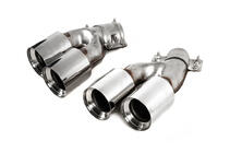 BMW 5 Serie G30/G31 2017–2023 Uitlaattips M5 Silver (2 stuks) foto 1
