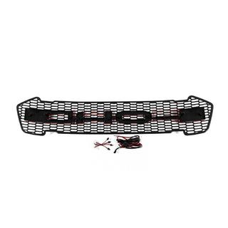 Voorgrille (2015-2018, rood, LED) Ford Ranger 2011–2022 foto 4