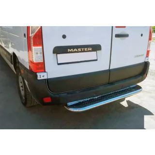 Achteropstap (RVS) Nissan NV400 2010–2024 foto 3