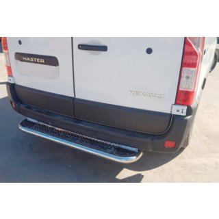 Achteropstap (RVS) Nissan NV400 2010–2024 foto 1