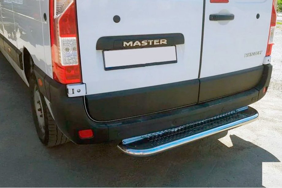 Opel Movano 2010–2021 Achteropstap (RVS) Image
