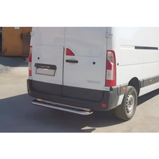 Achteropstap (RVS) Renault Master 2011–2023 foto 4