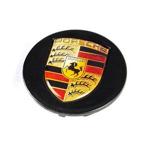 Naafkap voor velgen 76/71 mm zwart (1 st.)
