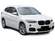 BMW X1 F48 2015–2022 Niergrilles M-Look (2015-2019, mat zwart) foto 1