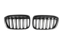 BMW X1 F48 2015–2022 Niergrilles M-Look (2015-2019, mat zwart) foto 2