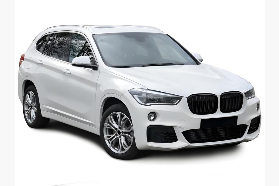 BMW X1 F48 2015–2022 Niergrilles M-Look (2015-2019, mat zwart) Image