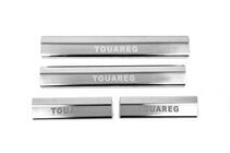 Volkswagen Touareg 2010–2018 Instaplijsten Carmos V2 (set 4 stuks, RVS) foto 1