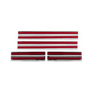 Instaplijsten Carmos V2 (set 4 stuks, RVS) Volkswagen Touareg 2010–2018 foto 3