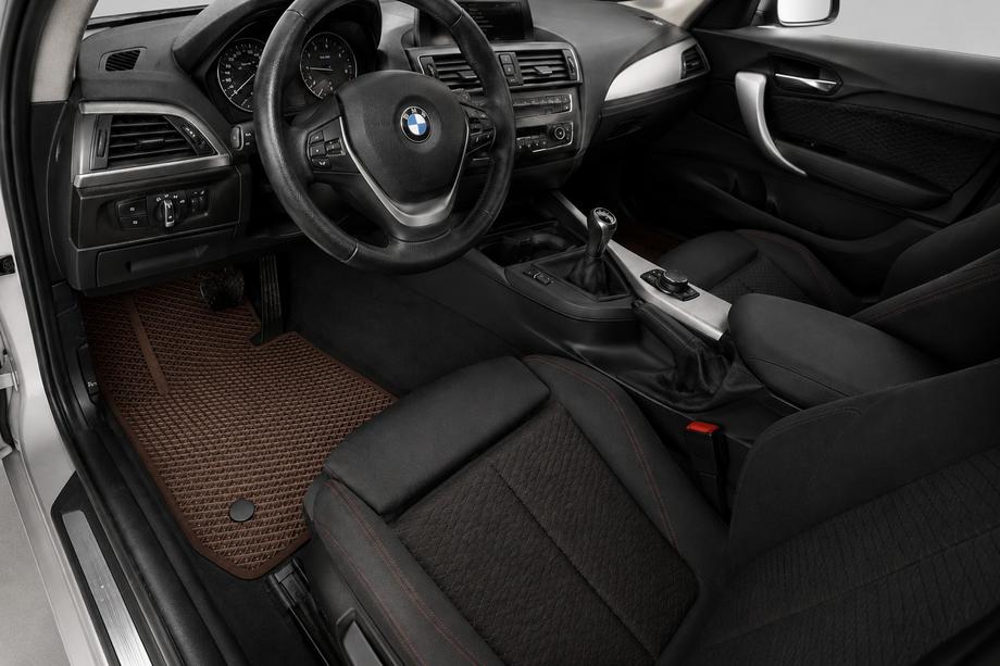 BMW 1 Serie F20/F21 2011–2019 EVA automatten (bruin) Image