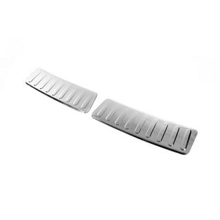 Achterbumperbeschermer Carmos V2 (roestvrij staal) Renault Sandero 2007–2013 foto 2