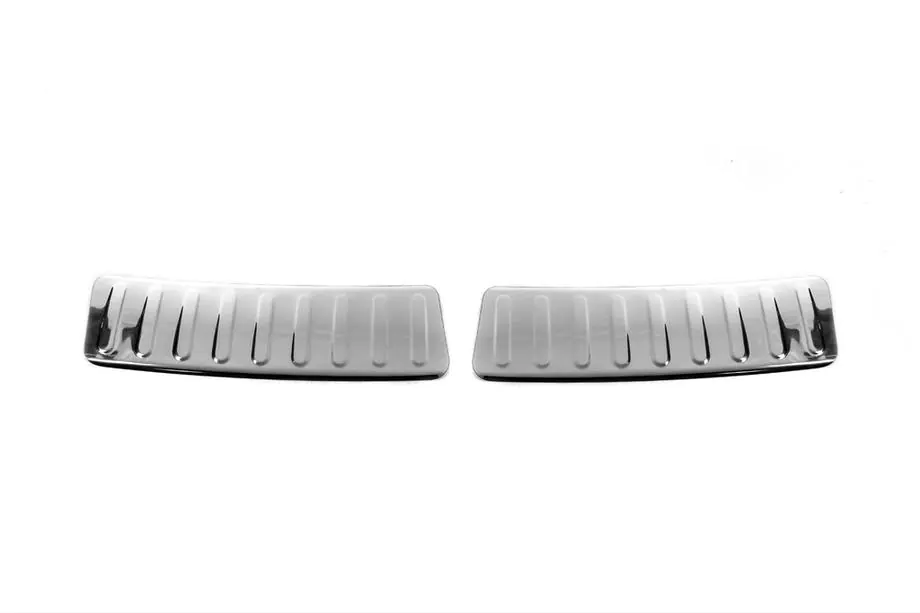Renault Sandero 2007–2013 Achterbumperbeschermer Carmos V2 (roestvrij staal) Image