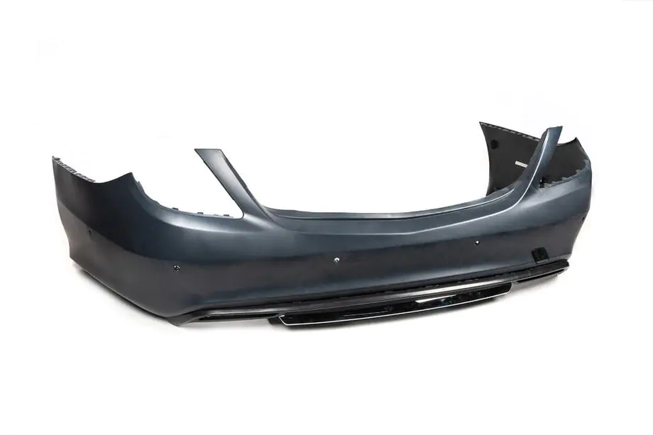 Mercedes S-Class W222 2013–2022 AMG achterbumper met diffuser (2014-2018) Image