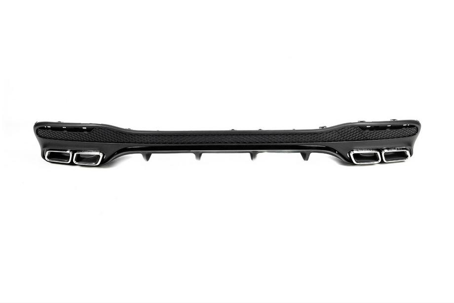 Mercedes GL/GLS-klasse X166 2012–2019 Achterdiffuser GLS63 AMG (met chrome uitlaattips) Foto 2