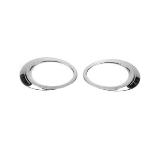 Mistlampomlijsting 2008-2011 (set van 2, RVS) Renault Megane III 2009–2016 foto 2