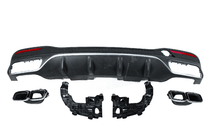 Mercedes GLE/ML-klasse W166 2011–2018 Achterdiffuser voor GLE (GLE63-design) foto 8
