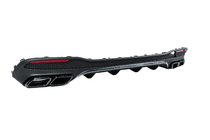 Mercedes GLE/ML-klasse W166 2011–2018 Achterdiffuser voor GLE (GLE63-design) foto 5