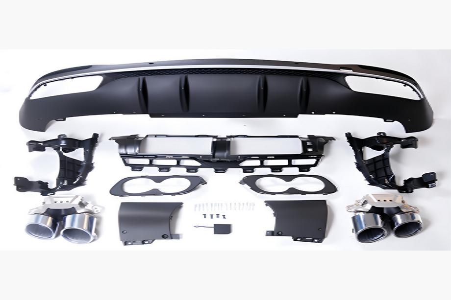 Mercedes GLE Coupé C167 2019– Achterdiffuser met uitlaatsierstukken (voor GLE53) Image