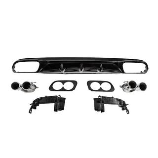 Achterdiffuser met uitlaatsierstukken E53-Design (voor AMG/AMG-Line) foto 2