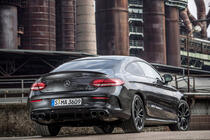 Mercedes C-klasse W205 2014–2021 Achterdiffuser met uitlaatsierstukken (voor coupé AMG43 design) foto 1