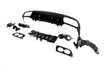 Mercedes C-klasse W205 2014–2021 Achterdiffuser met uitlaatsierstukken (voor coupé AMG43 design) foto 4