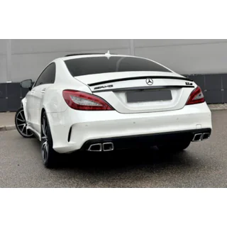 Achterdiffuser met uitlaatsierstukken Black (2015-2018, CLS63 design)