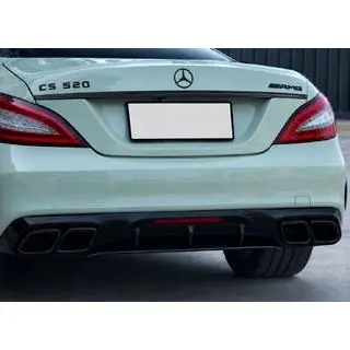 Achterdiffuser met uitlaatsierstukken Black (2015-2018, GT63 Design) foto 3