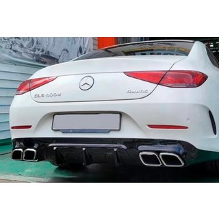 Achterdiffuser met uitlaatsierstukken (GT63 design)