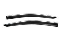 Ford Connect 2021– Raamwindschermen met chromen sierlijst (2 stuks, Sunplex Chrome) foto 3