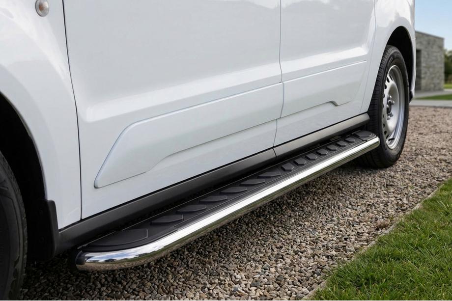 Ford Connect 2021– Maydos V1 zijtreden (set 2 stuks, aluminium + RVS) Maxi basis Image