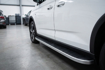 Ford Connect 2021– Side steps Tayga Grey (2 stuks, aluminium) Maxi basis foto 1