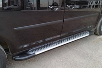 Ford Connect 2021– Side steps Allmond Grey (set van 2, aluminium) foto 1