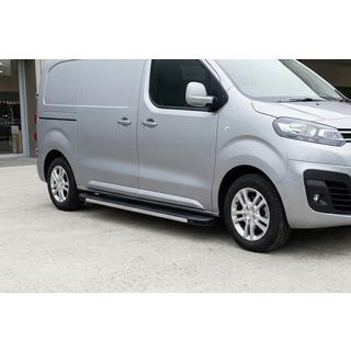 Side steps Maya V1 (2 stuks, aluminium) Opel Zafira Life 2019– foto 1