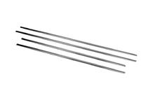 Renault Fluence 2009–2016 Onderste raamsierlijsten (set 4 stuks, RVS) Carmos - Turks staal foto 4