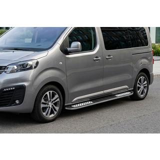 Side steps Tayga V2 (2 stuks, aluminium) Opel Zafira Life 2019– foto 1