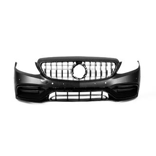 Voorbumper compleet (AMG C63-designs 2018-2021) Mercedes C-klasse W205 2014–2021 foto 3