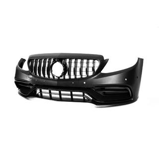 Voorbumper compleet (AMG C63-designs 2018-2021) Mercedes C-klasse W205 2014–2021 foto 4