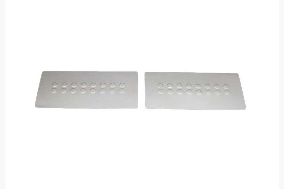 Opel Movano 2021– OmsaLine interieur dorpellijsten (set van 2, RVS) Image
