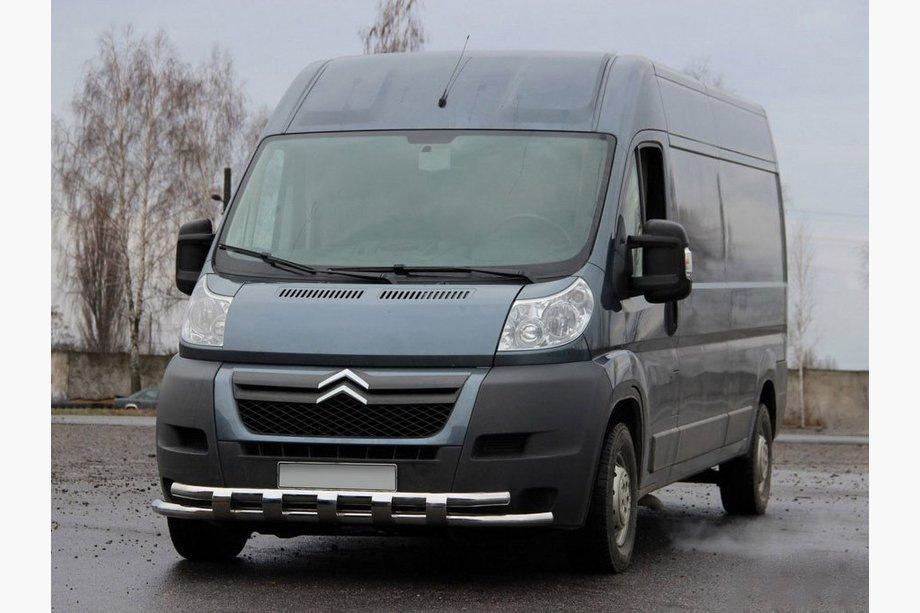 Opel Movano 2021– Voorste bullbar ST015 (RVS) Image