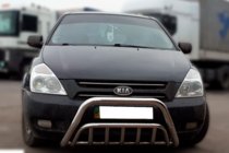 Kia Carnival 2002–2013 Voorbullbar WT002 (2006-2013, RVS) foto 1